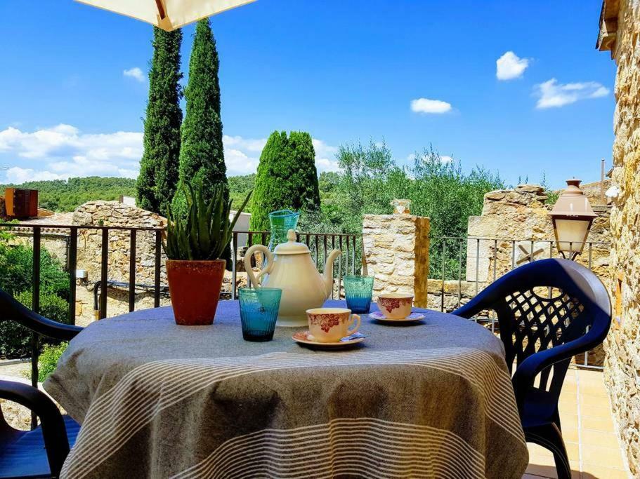 Apartamento Peratallada ジローナ エクステリア 写真